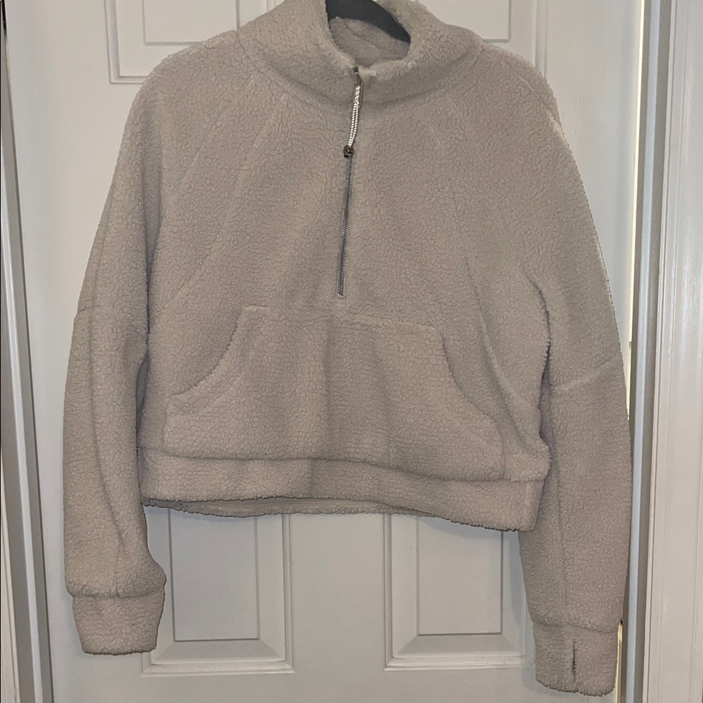 Lululemon Athletica sherpa half zip oversized XS/S